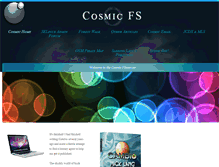 Tablet Screenshot of cosmicfs.com